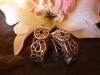 Boucles argent vieilli