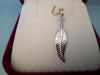 Pendentif argent plume